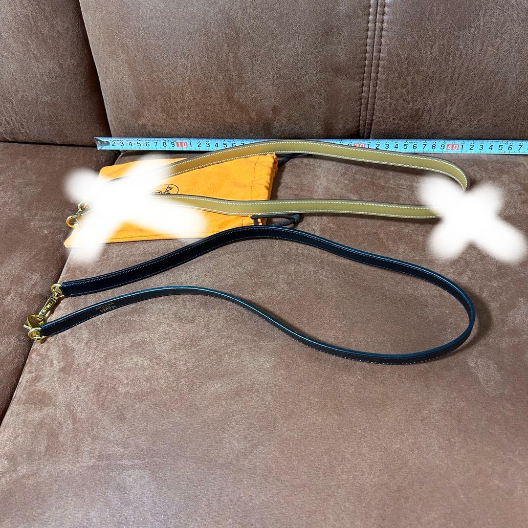専用 Yoosm様 HERMES 黒ショルダー ストラップのみ 1点