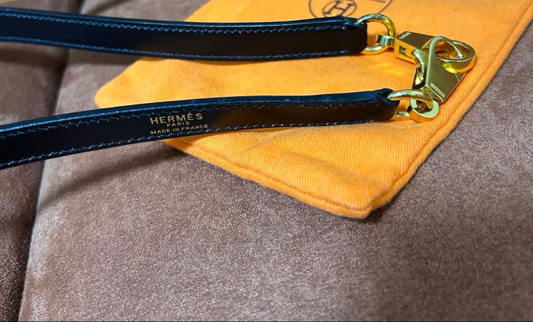 専用 Yoosm様 HERMES 黒ショルダー ストラップのみ 1点
