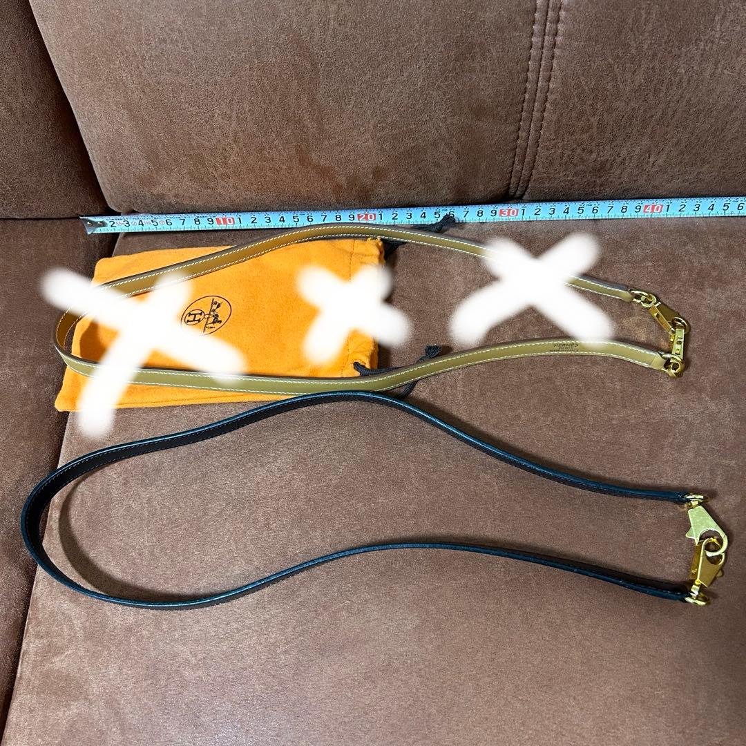 専用 Yoosm様 HERMES 黒ショルダー ストラップのみ 1点