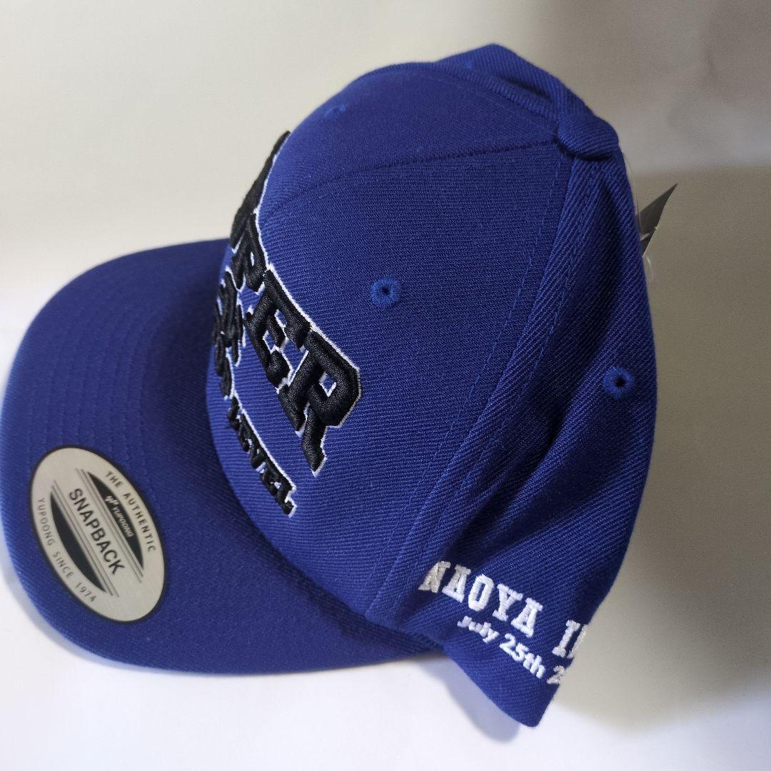 井上尚弥　後援会キャップ　フルトン戦　青　未使用