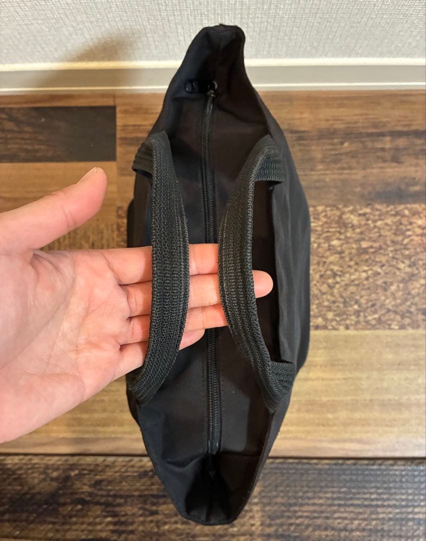 極美　エルベシャプリエ　舟型トートバッグダークダークブラウン