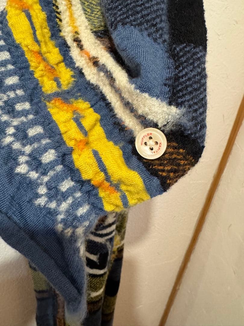 ◾️1月12日までの価格です【未使用】KAPITAL✴︎縮絨ウール大判ストール