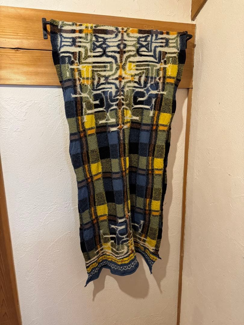 ◾️1月12日までの価格です【未使用】KAPITAL✴︎縮絨ウール大判ストール