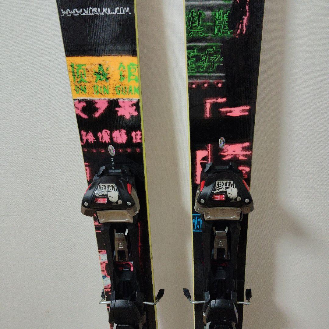 Volkl Gotama 183 Marker Baron Tour Bin付き