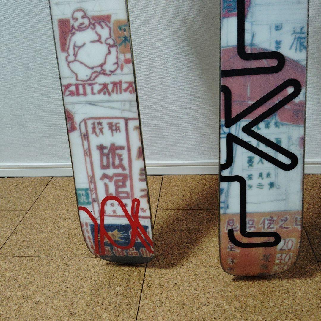 Volkl Gotama 183 Marker Baron Tour Bin付き