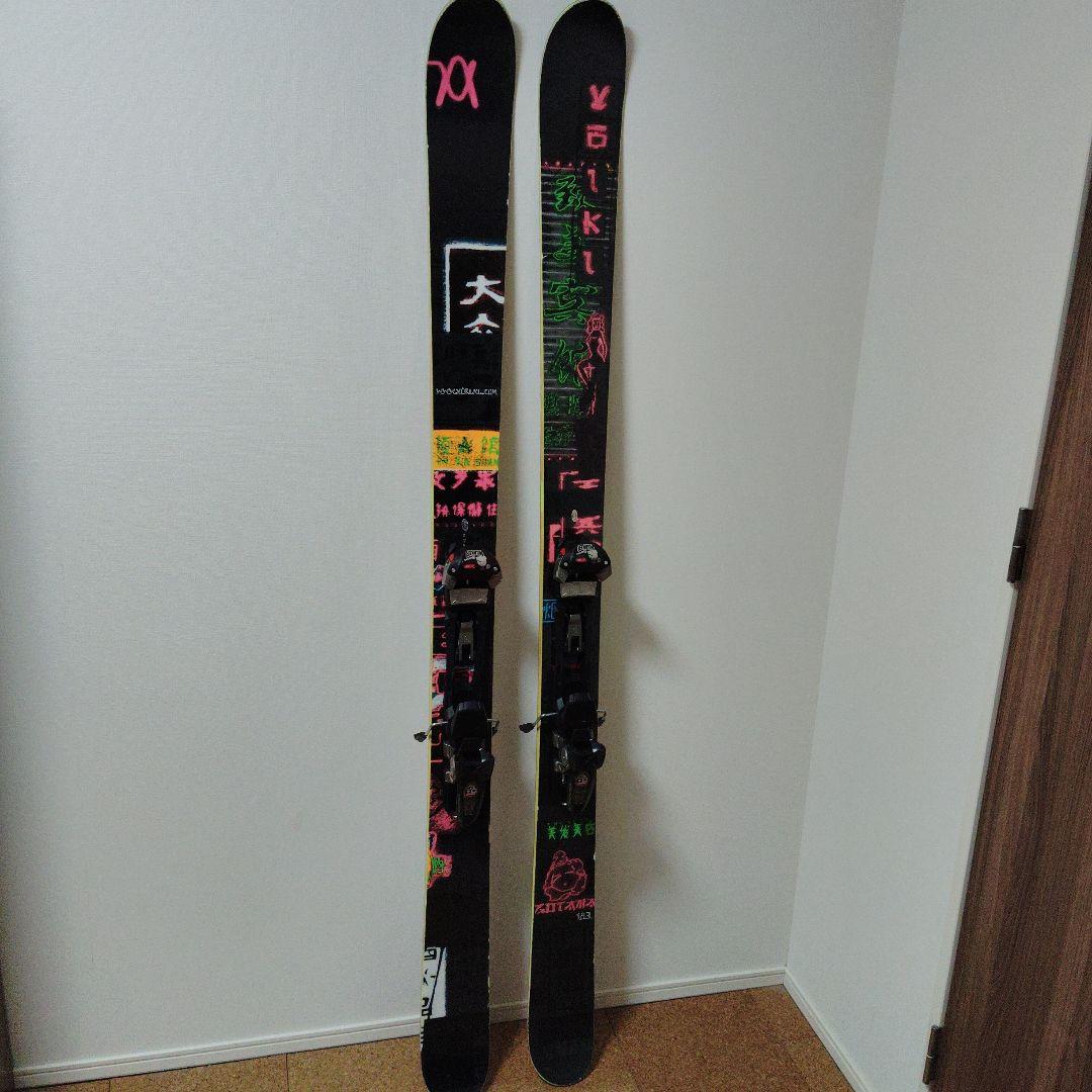 Volkl Gotama 183 Marker Baron Tour Bin付き