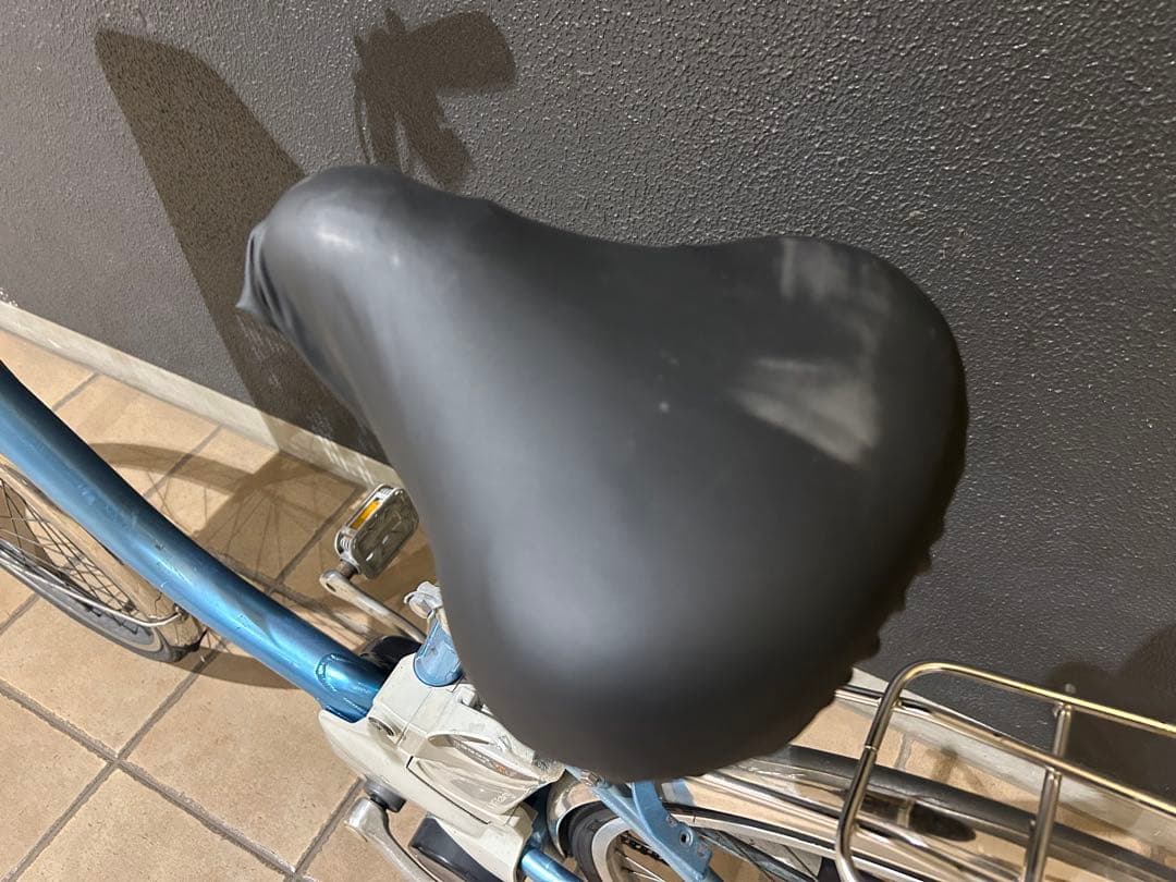 兵庫県神戸市より！Panasonic電動アシスト自転車 青色 Ni-MH