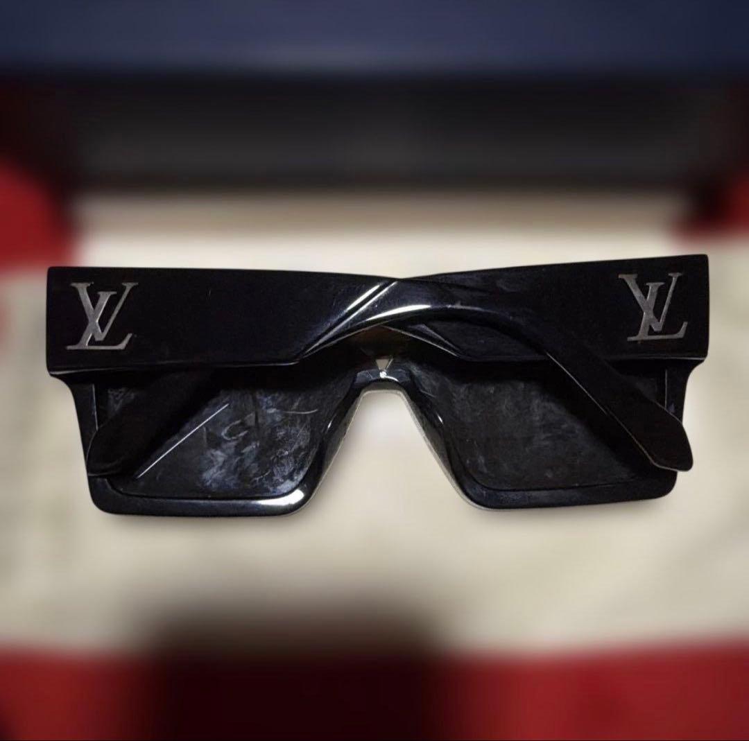 【まる】LOUIS VUITTONサイクロン サングラス ブラック