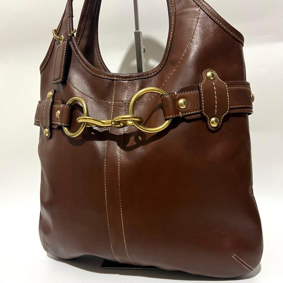 美品✨COACH 11266 トートバッグ レザー ホーボー ホースビット