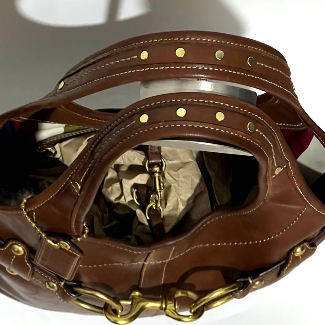 美品✨COACH 11266 トートバッグ レザー ホーボー ホースビット