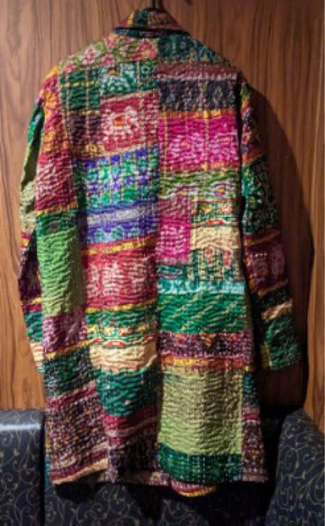 エルロデオ　コート　ハーフコート　チェスターコート　刺子