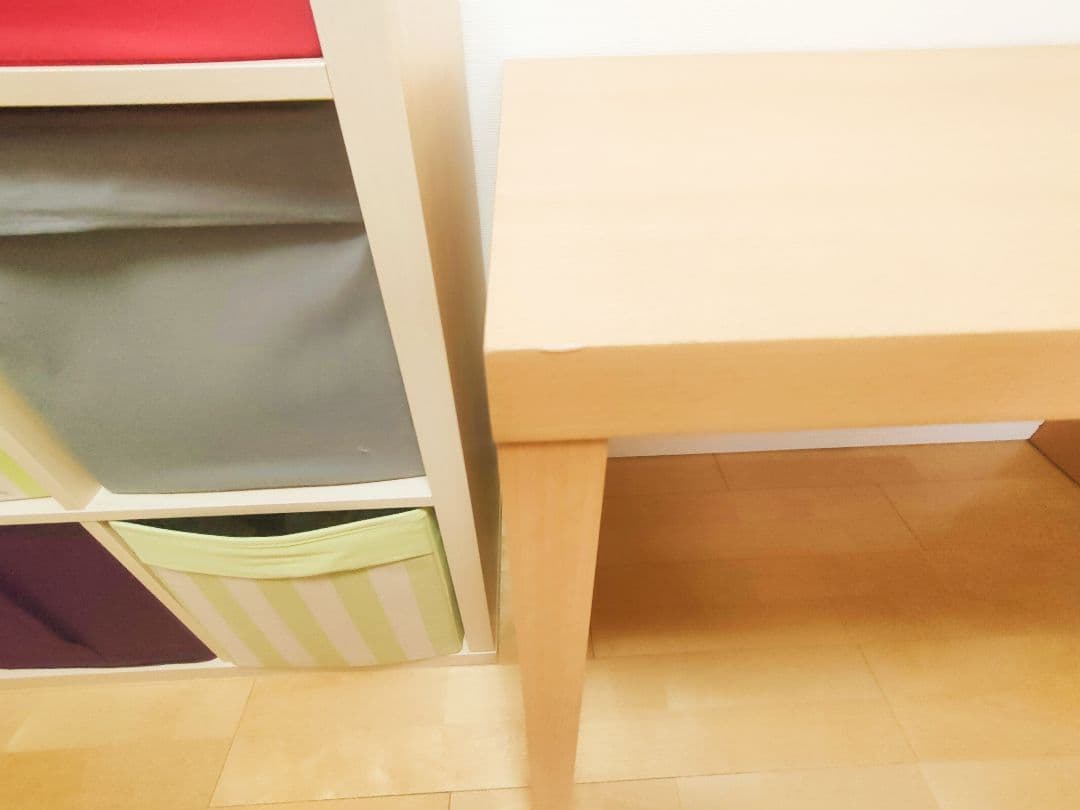 ☆無印良品の天然ブナ材のデスク☆