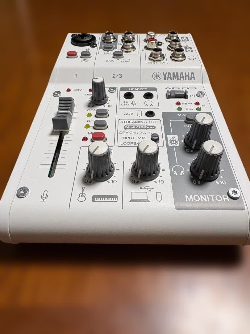 【美品】Yamaha AG03MK2 (純正箱・専用ハードケース付)