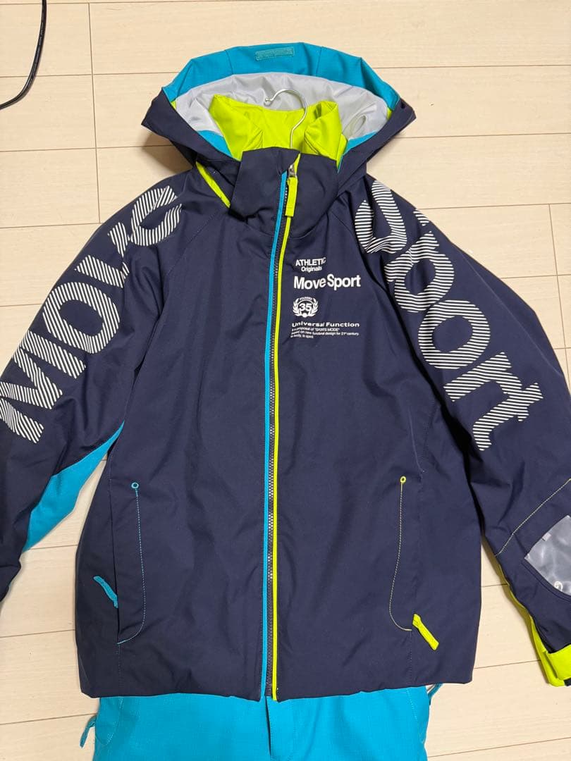 【羽空】DESCENTE Move Sport 子ども用スキーウェアセット