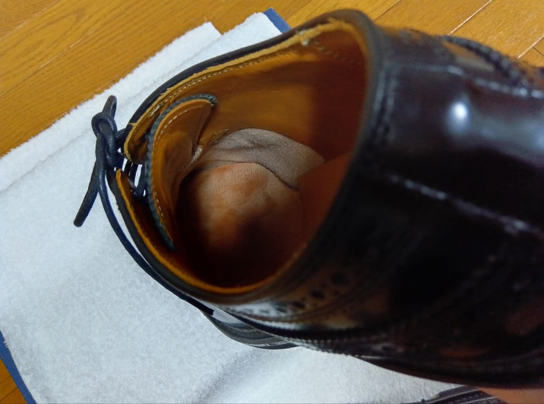 REGAL 26 3E ウィングチップ 黒 幅広 JN03 おかめ飾り リーガル