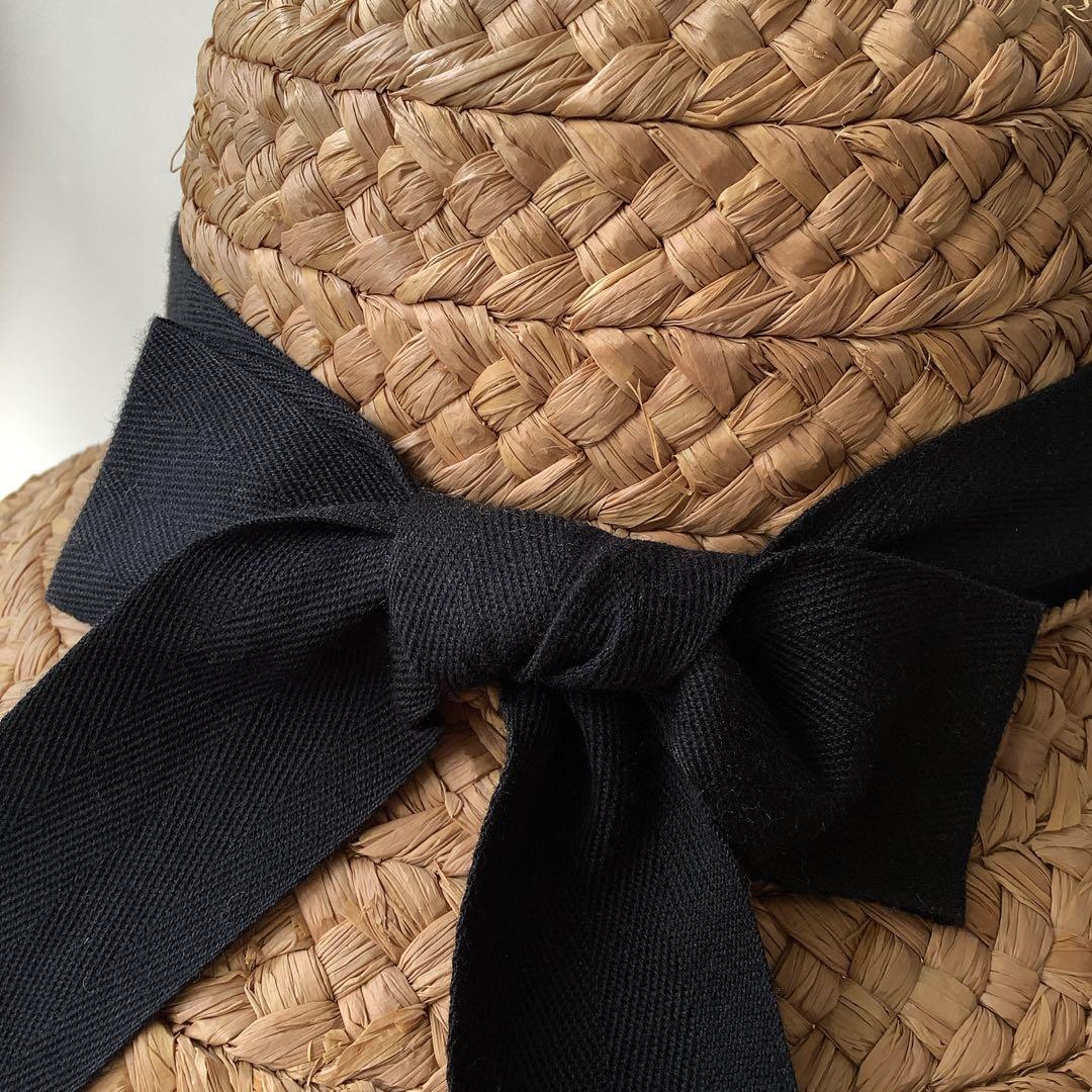 新品★ヘレンカミンスキーClassic5クラシック5麦わら帽子★ヌガーUPF50