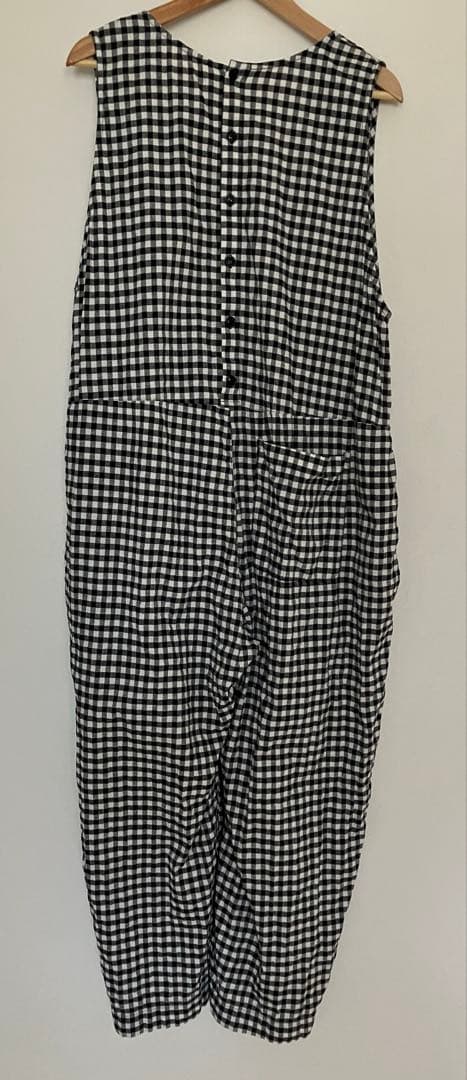 nest Robeギンガムサロペット