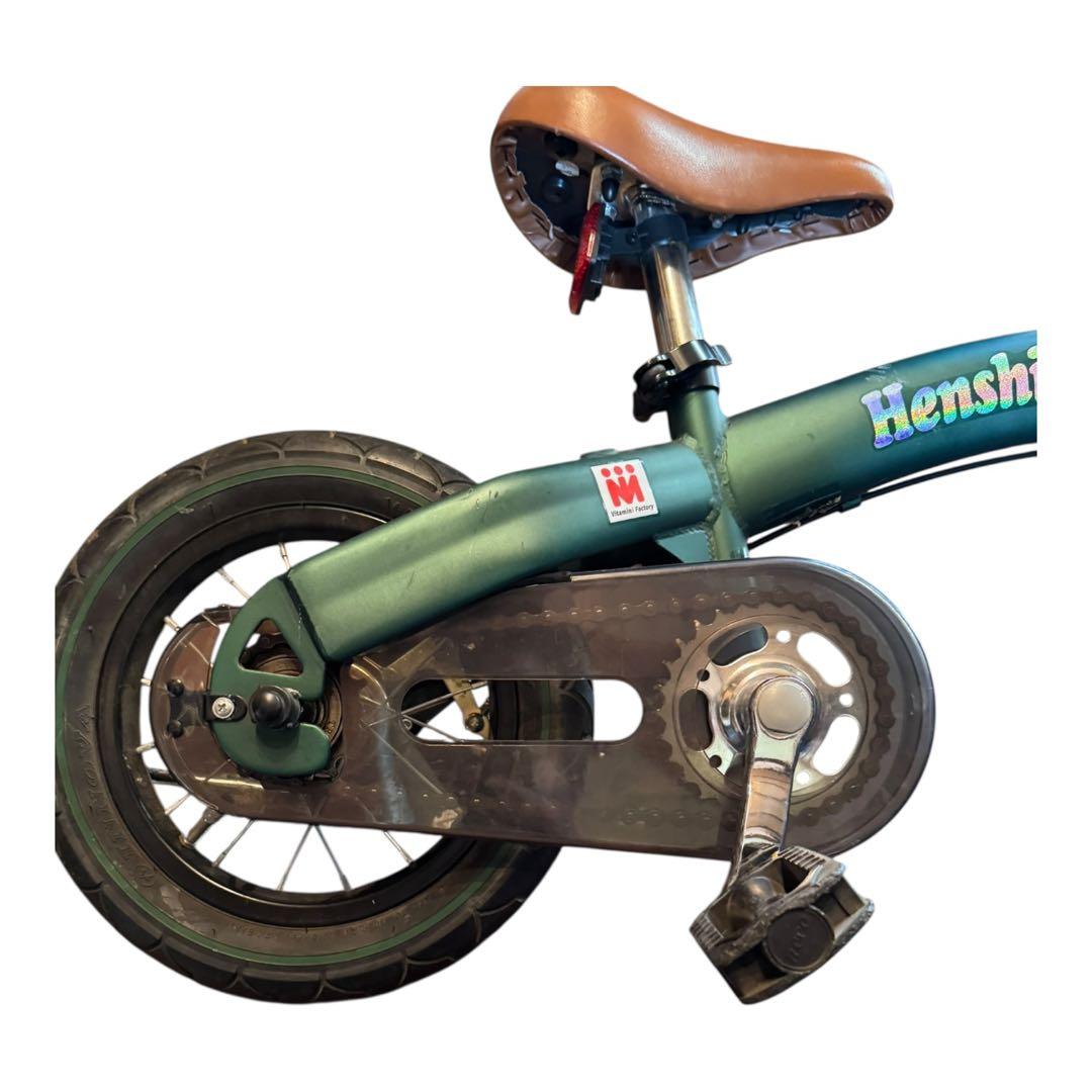 【美品】Henshin Bike へんしんバイク 12インチ レッド　緑　カーキ