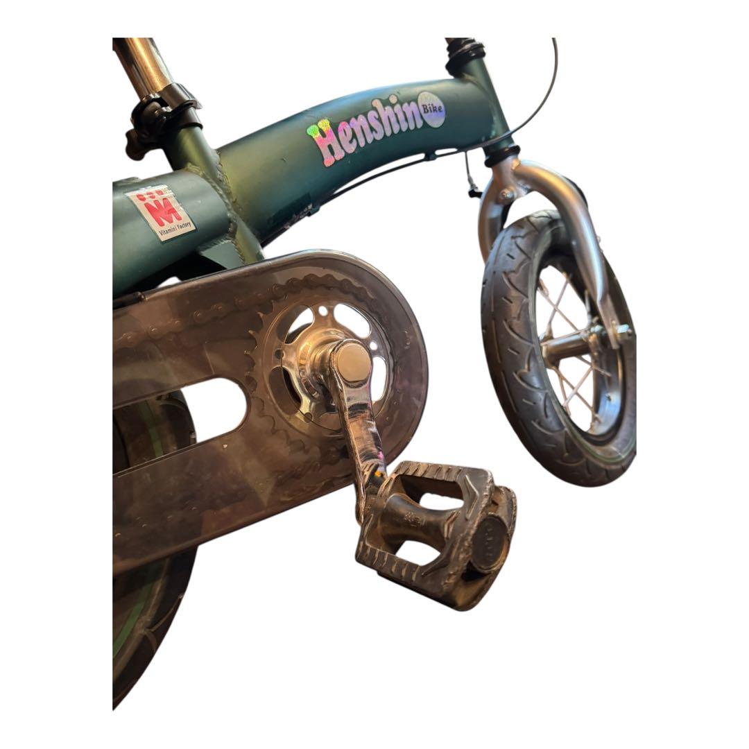 【美品】Henshin Bike へんしんバイク 12インチ レッド　緑　カーキ
