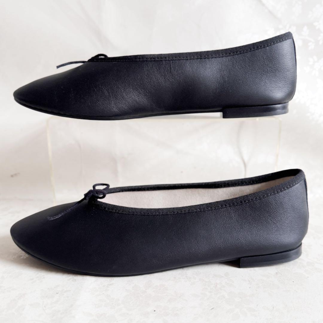 ✨極美品✨reppetto レペット バレエシューズ レザー ブラック 40