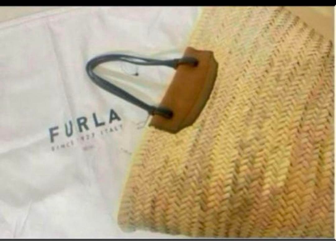 【新品未使用】⭐️フルラ FURLA⭐️ かごバッグ メラヴィリア ラージ