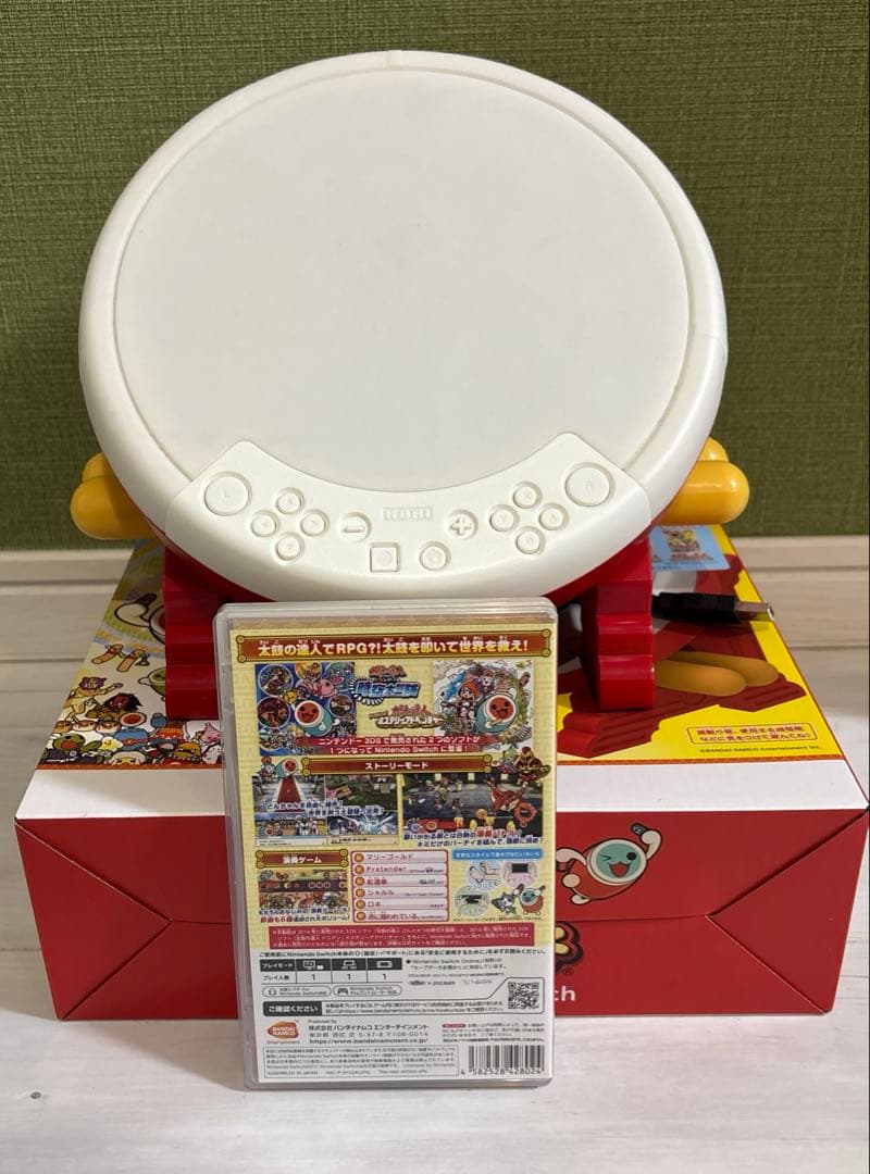 太鼓の達人 専用コントローラー 太鼓とバチ＋ 太鼓の達人 ドコドンRPGパック
