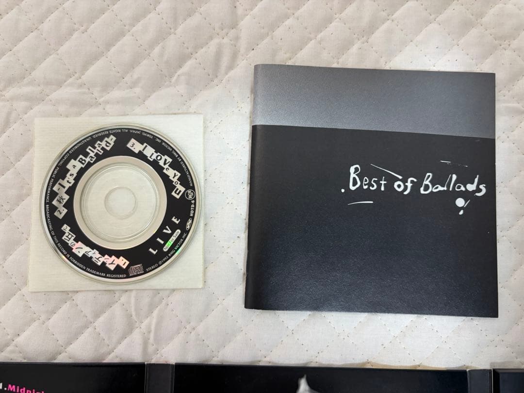 【激レア】男闘呼組 / BEST OF BALLADS（ライブ音源CD付き）