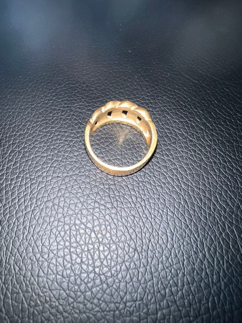 K18 ゴールドリング 男女兼用