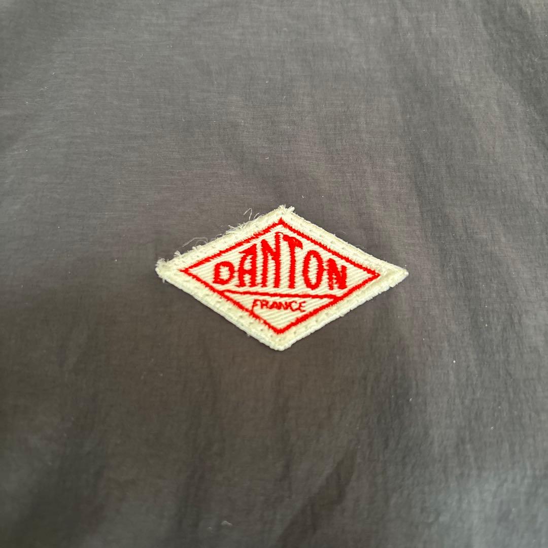 DANTONダントン ノーカラーインサレーション　ブラック