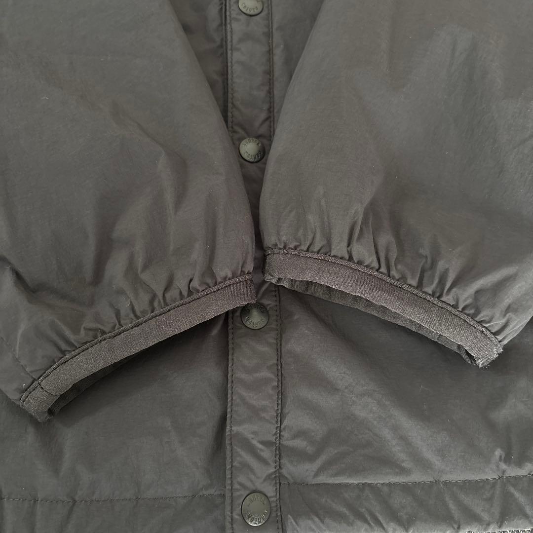 DANTONダントン ノーカラーインサレーション　ブラック