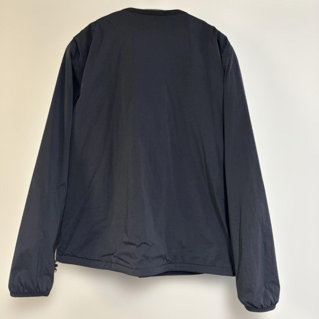 DANTONダントン ノーカラーインサレーション　ブラック