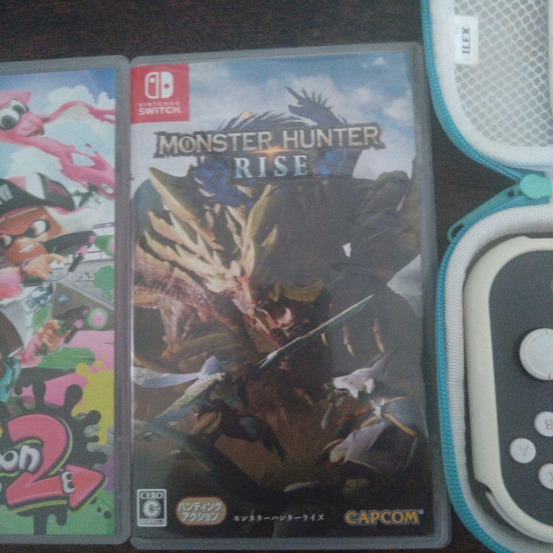 Switch Lite 本体 + ゲーム2本 + コントローラー + ケース