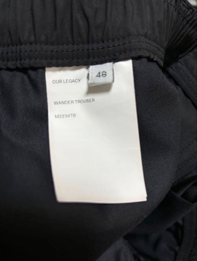 OUR LEGACY WANDER TROUSER 23ss ナイロンパンツ