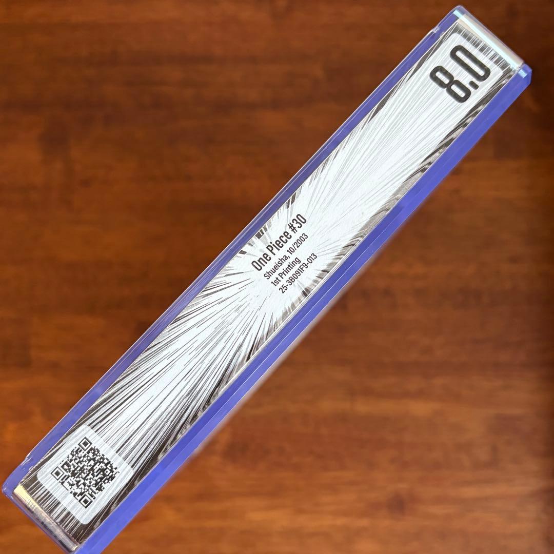 【漫画鑑定品】ONE PIECE 30巻 BGS8.0 初版 帯付き