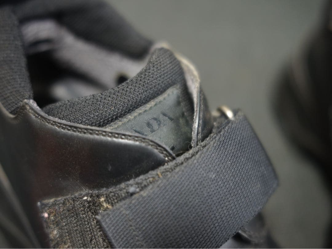 靴 00s Prada archive leather gimmick shoes