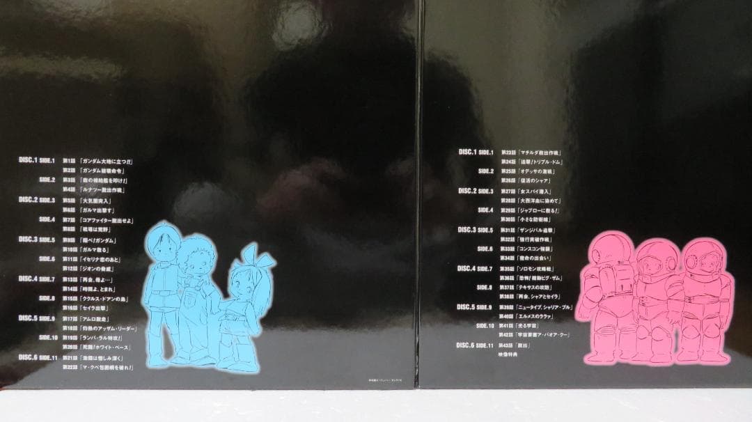 機動戦士ガンダムＴＶ版ＬＤメモリアルBOX　Part.1&2セット　ＬＤ12枚組