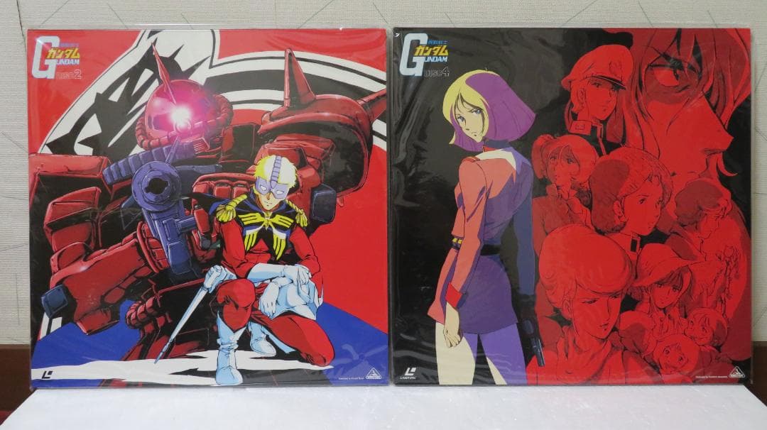 機動戦士ガンダムＴＶ版ＬＤメモリアルBOX　Part.1&2セット　ＬＤ12枚組
