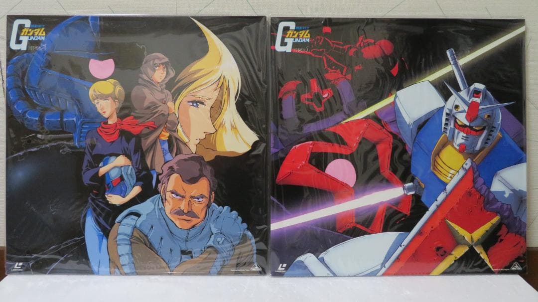 機動戦士ガンダムＴＶ版ＬＤメモリアルBOX　Part.1&2セット　ＬＤ12枚組