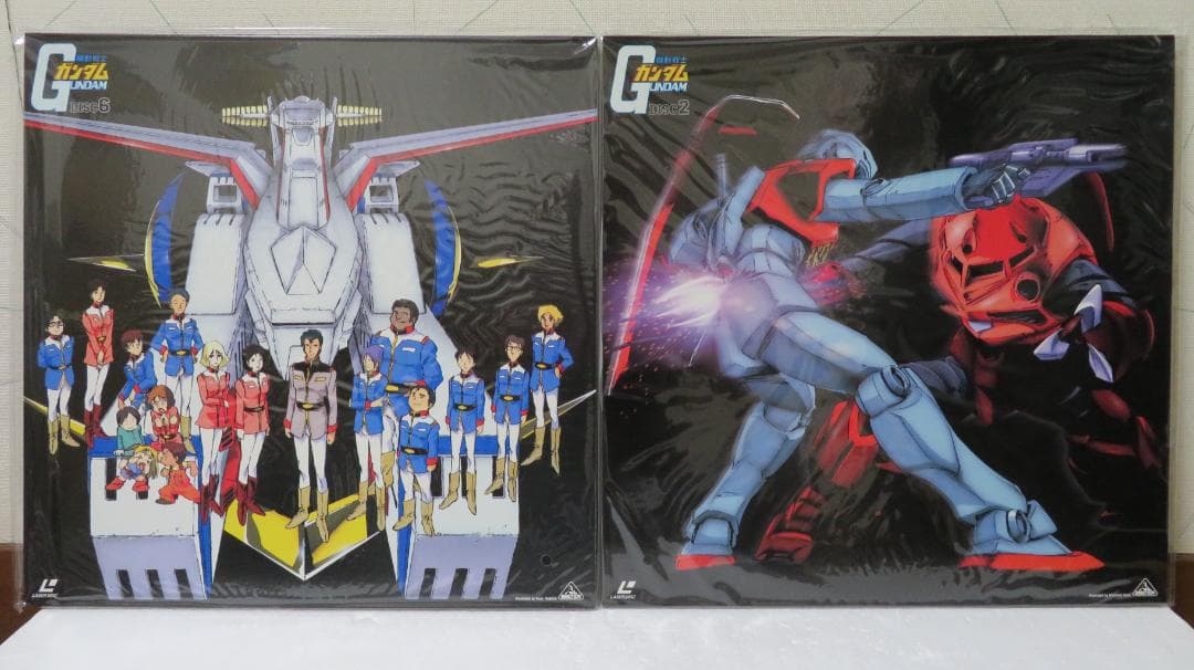 機動戦士ガンダムＴＶ版ＬＤメモリアルBOX　Part.1&2セット　ＬＤ12枚組