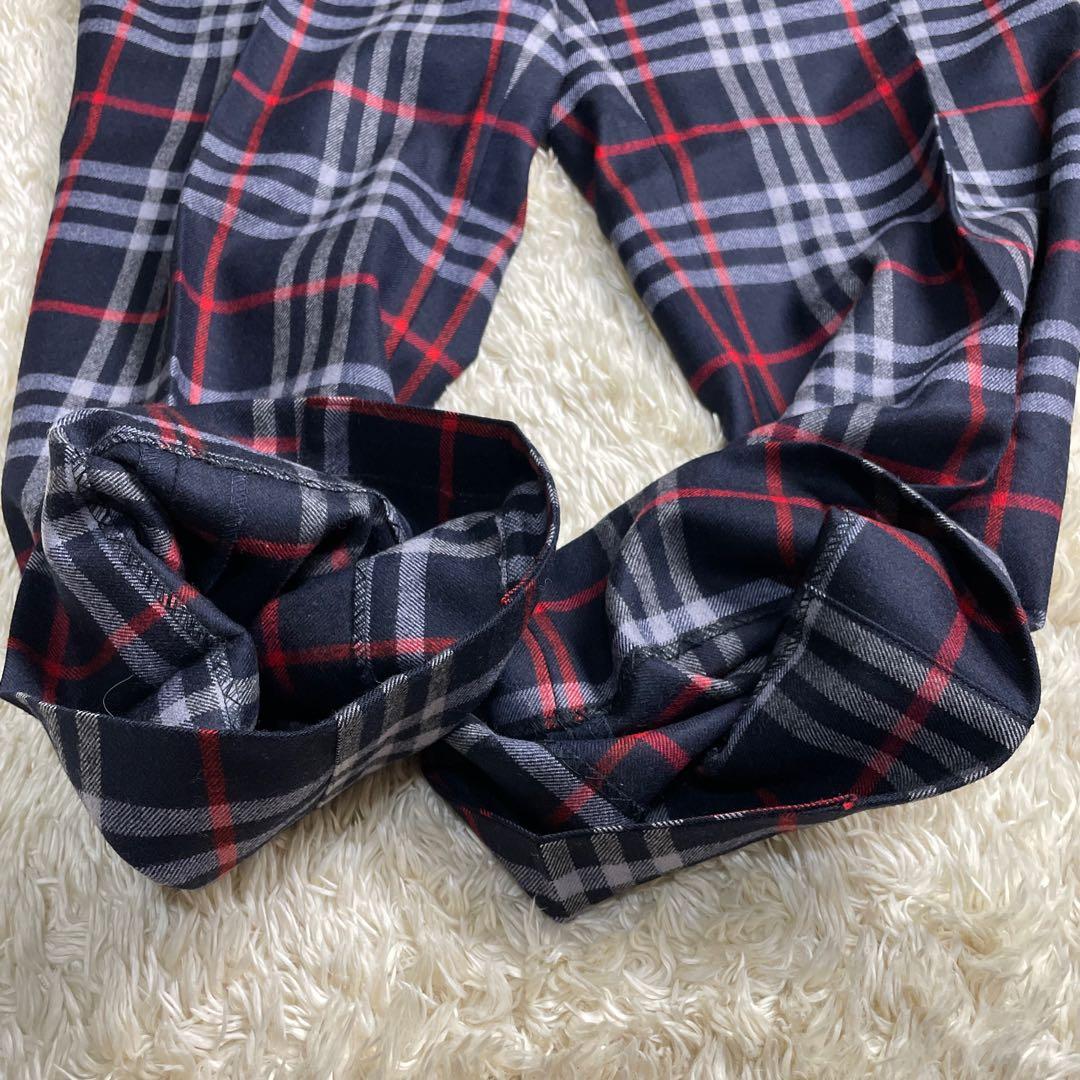 Burberry's 大きいサイズ バーバリー ノバ チェック柄 スラックス
