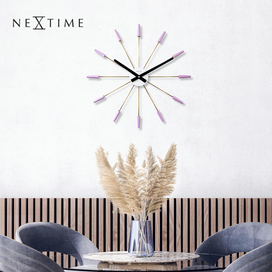 NEXTIME　掛け時計　プラグイン【新品】モダン　インテリア　大きめ　クロック