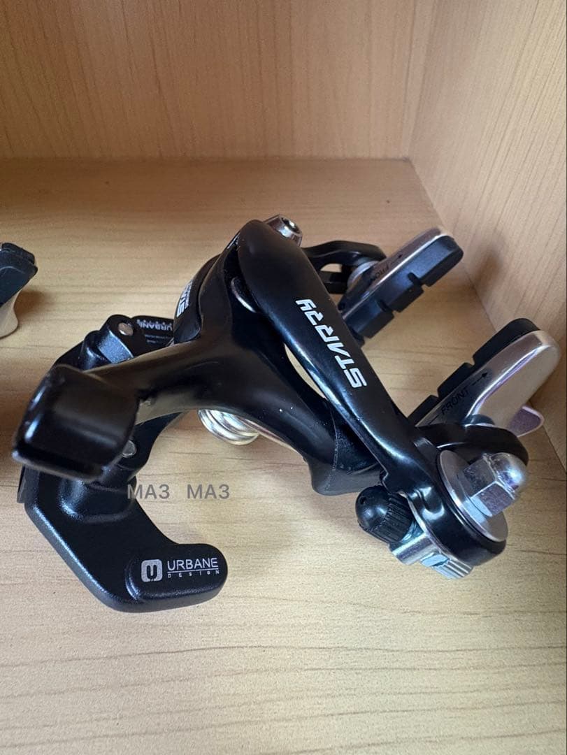 未使用 birdy ブレーキ 台座付 18・20取付可　キャリパーブレーキ