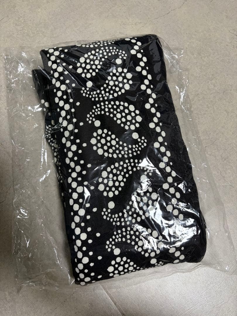 新品) Kapital 麻レーヨン バンダナ柄 KESAマフラー (ブラック)