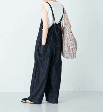 かぐれ　デニムイージーサロペット