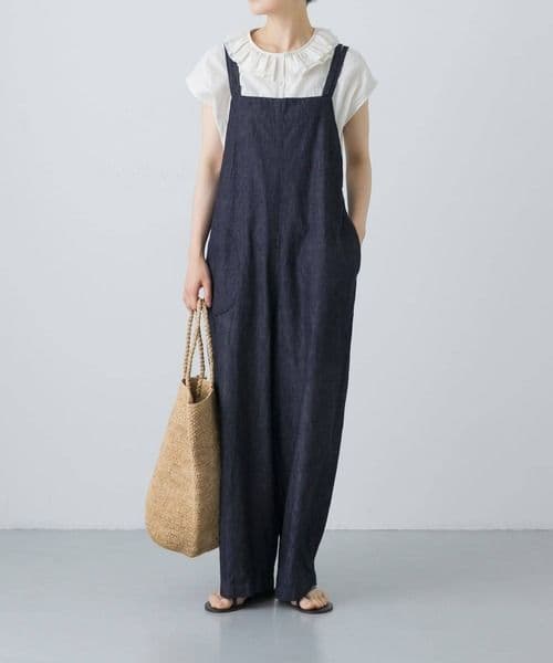 かぐれ　デニムイージーサロペット