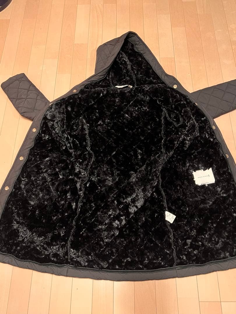 マッキントッシュボアコート#8#ブラック