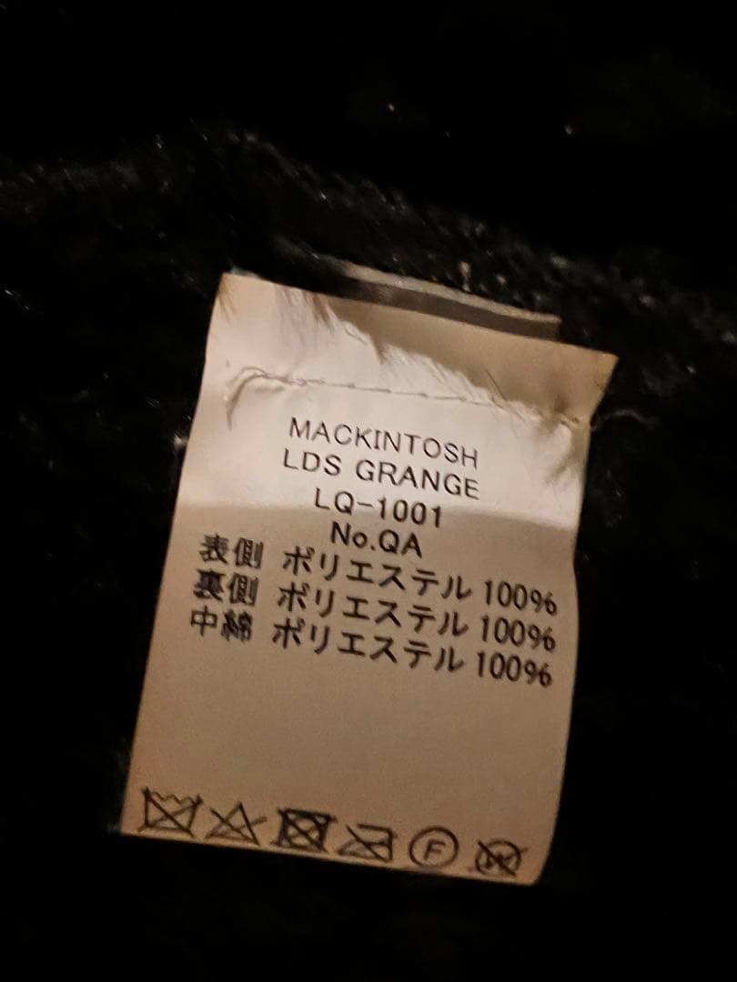 マッキントッシュボアコート#8#ブラック