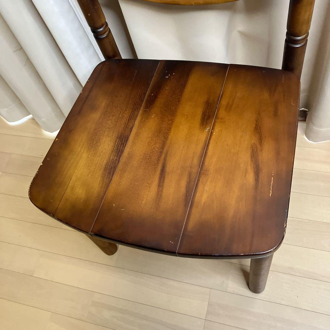 希少】カリモク　コロニアル　COLONIAL　オールドカリモク　チェア　その2