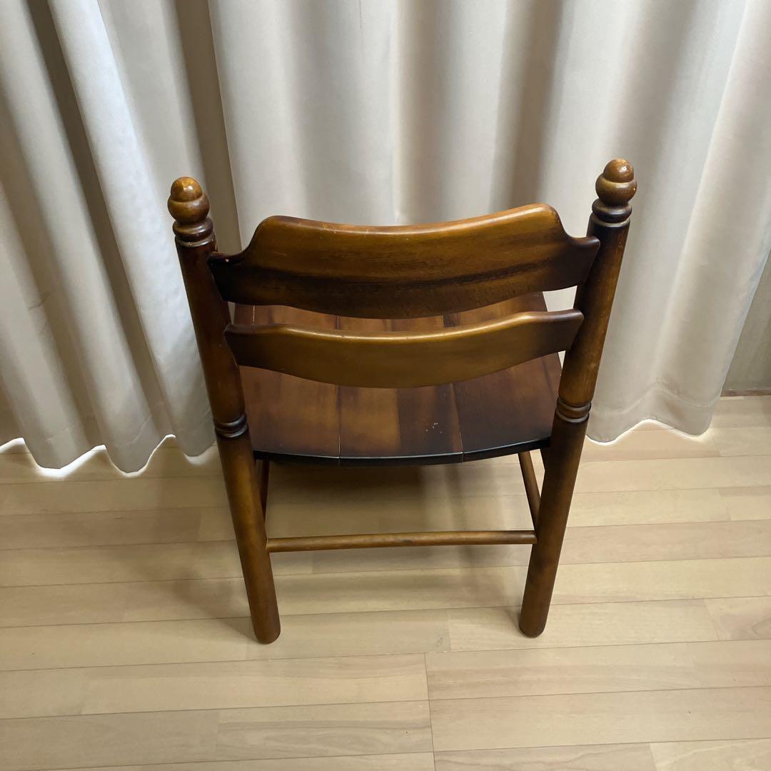 希少】カリモク　コロニアル　COLONIAL　オールドカリモク　チェア　その2