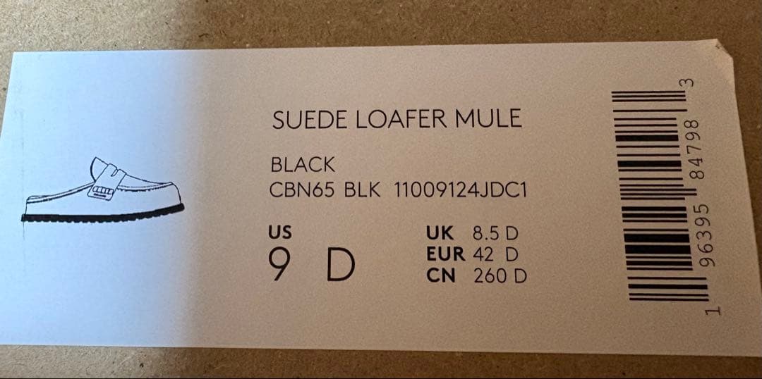 迷*い様 コーチ☆新品☆メンズ レザー ローファー ミュール/ブラック 27cm